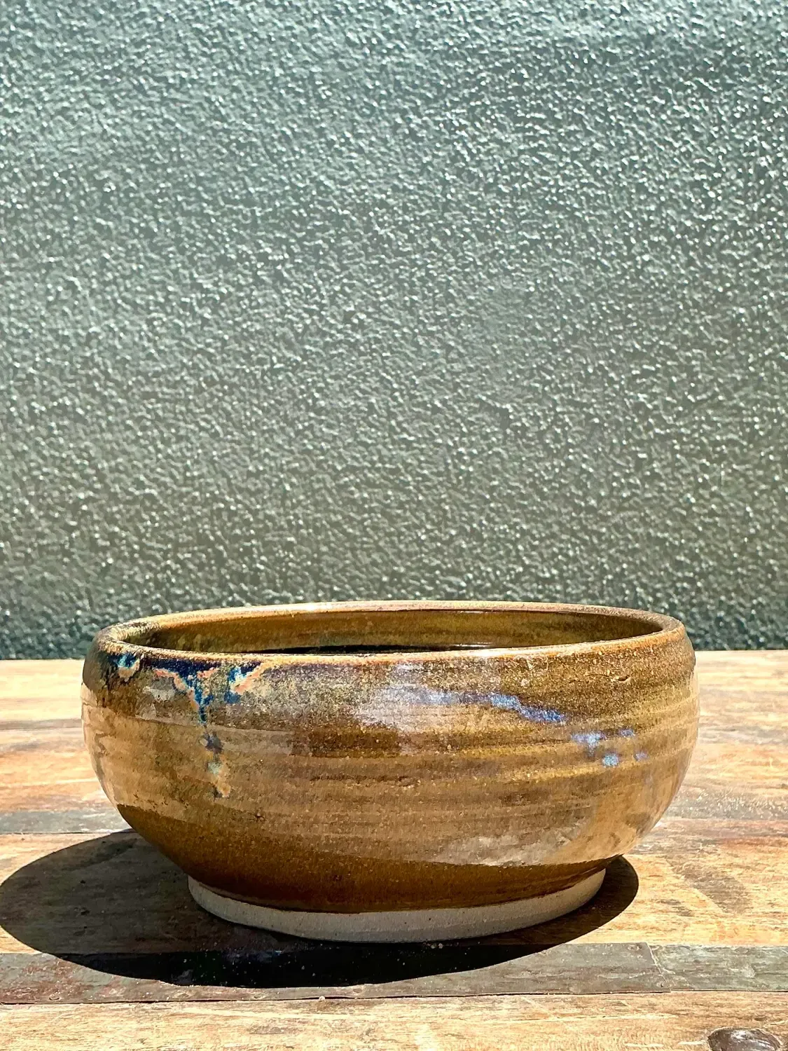 Vintage Original Studio Pottery Bowl - Pottery, 6W x 2.5H — additional photo 2