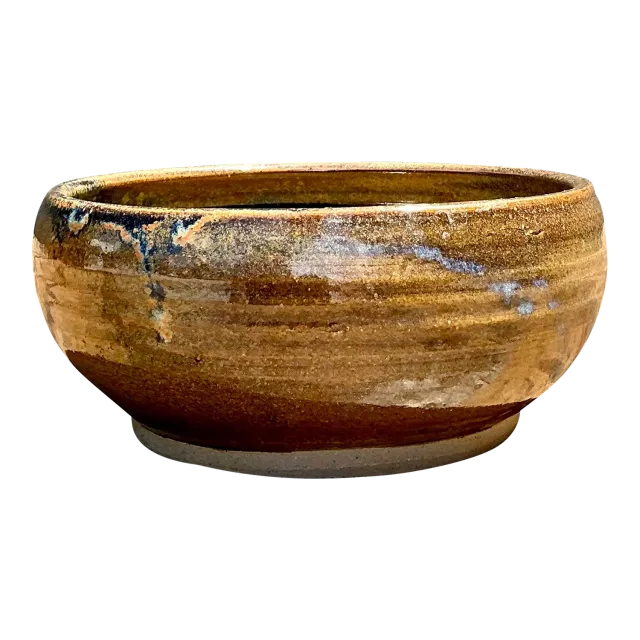Vintage Original Studio Pottery Bowl - Pottery, 6W x 2.5H — additional photo 4