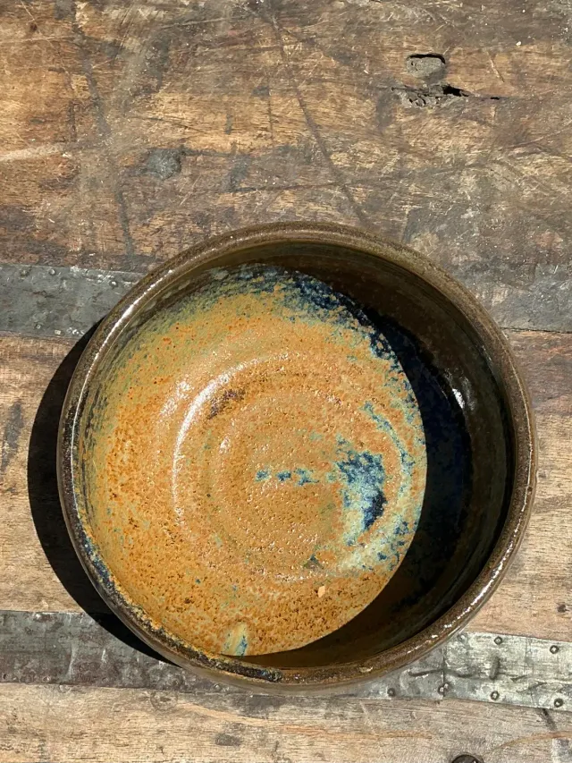 Vintage Original Studio Pottery Bowl - Pottery, 6W x 2.5H — additional photo 6