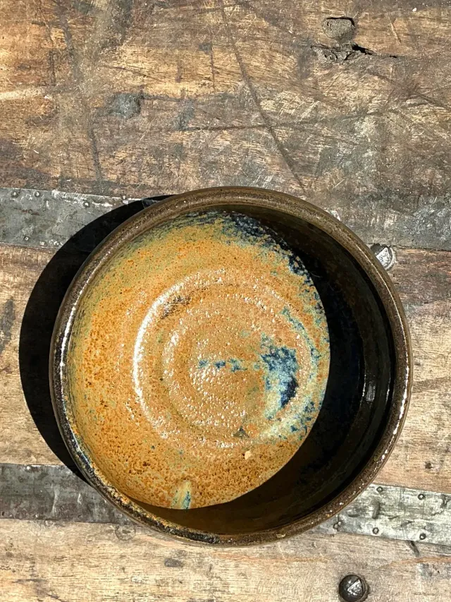 Vintage Original Studio Pottery Bowl - Pottery, 6W x 2.5H — additional photo 7