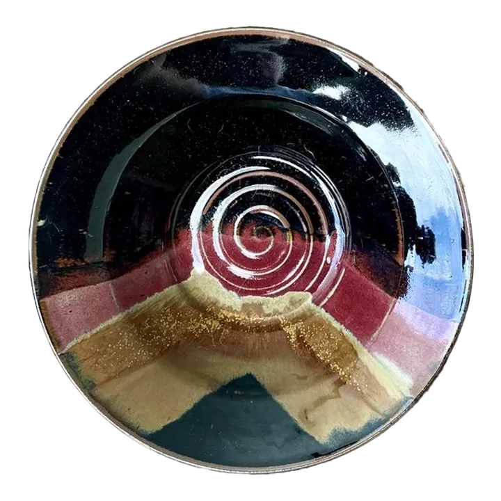 Vintage Original Studio Pottery Bowl - Pottery, 11.75W x 3H — additional photo 5