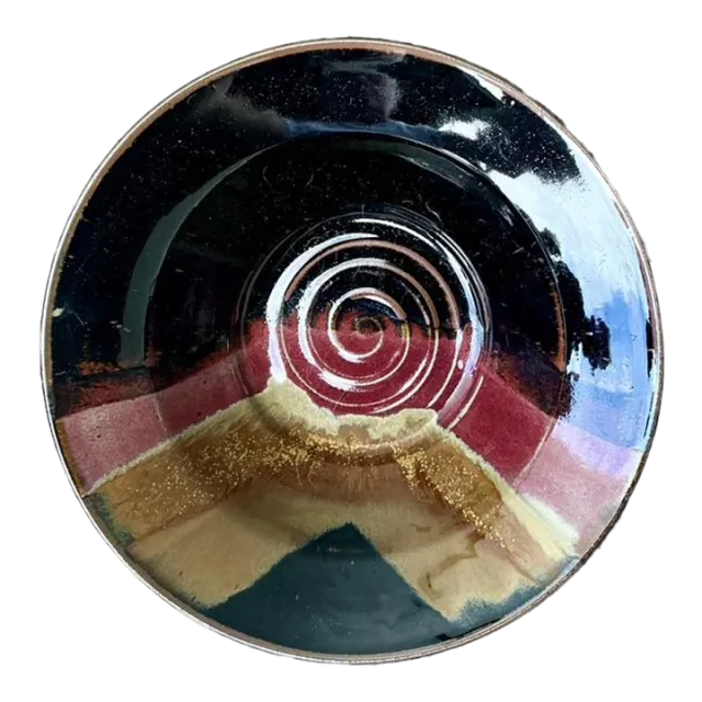 Vintage Original Studio Pottery Bowl - Pottery, 11.75W x 3H — additional photo 5