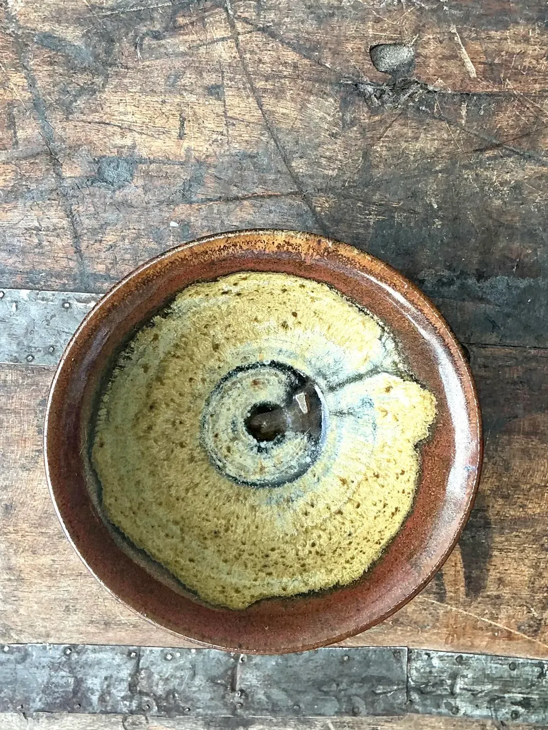 Vintage Original Studio Pottery Bowl - Pottery, 5.25W x 2.5H — additional photo 6