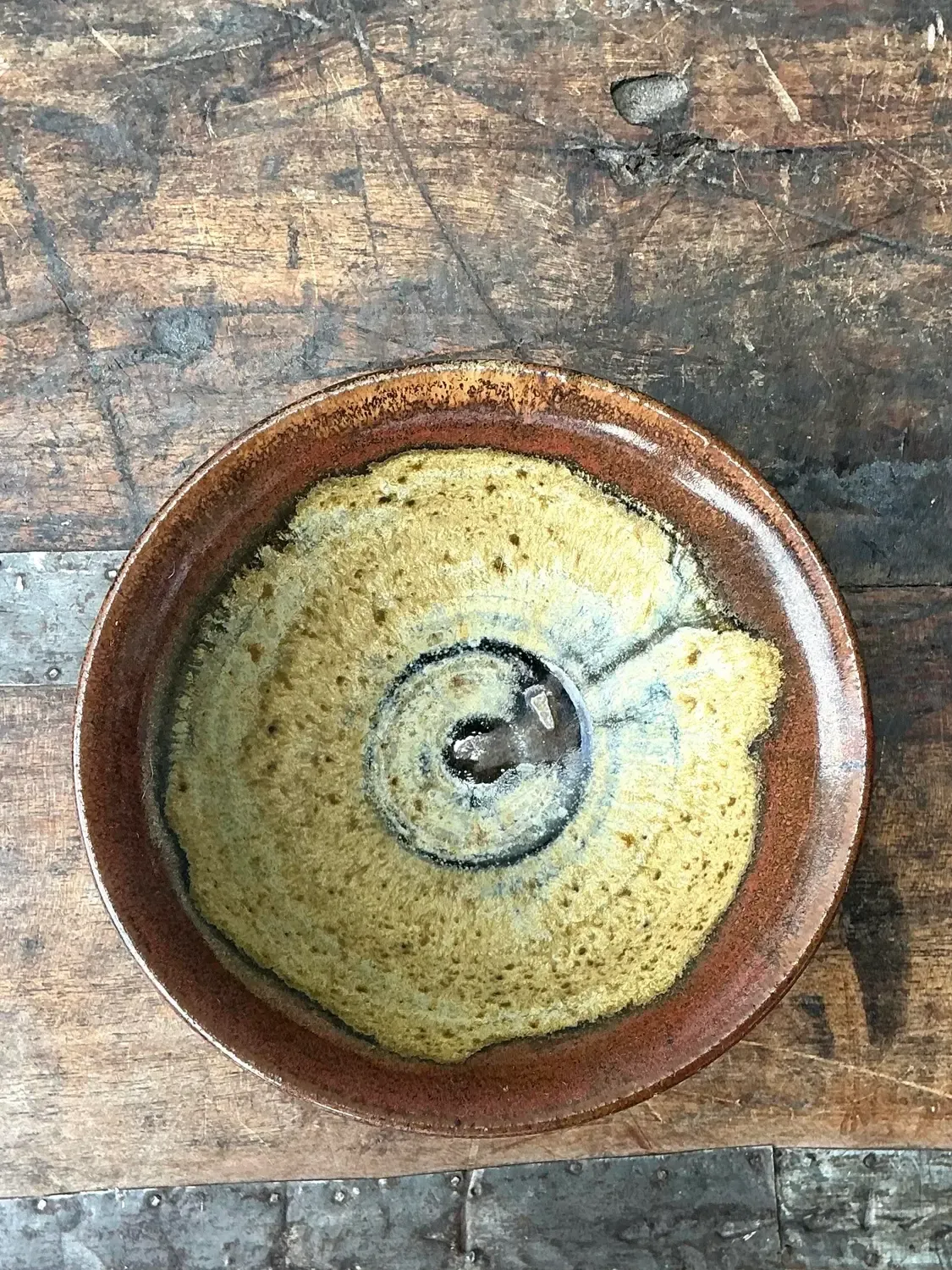 Vintage Original Studio Pottery Bowl - Pottery, 5.25W x 2.5H — additional photo 7