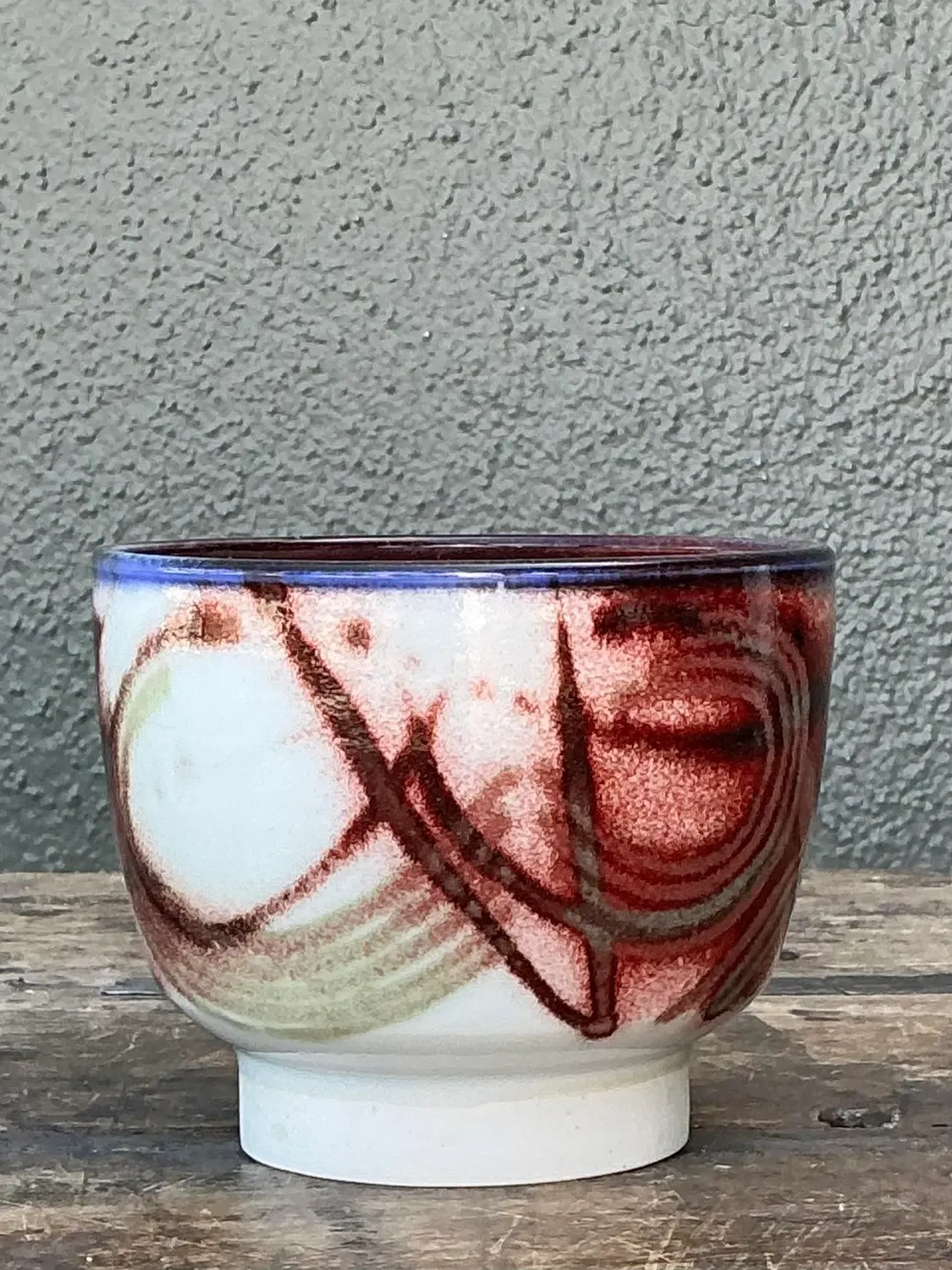 Vintage Original Studio Pottery Bowl - Pottery, 4.5W x 3.75H — additional photo 1