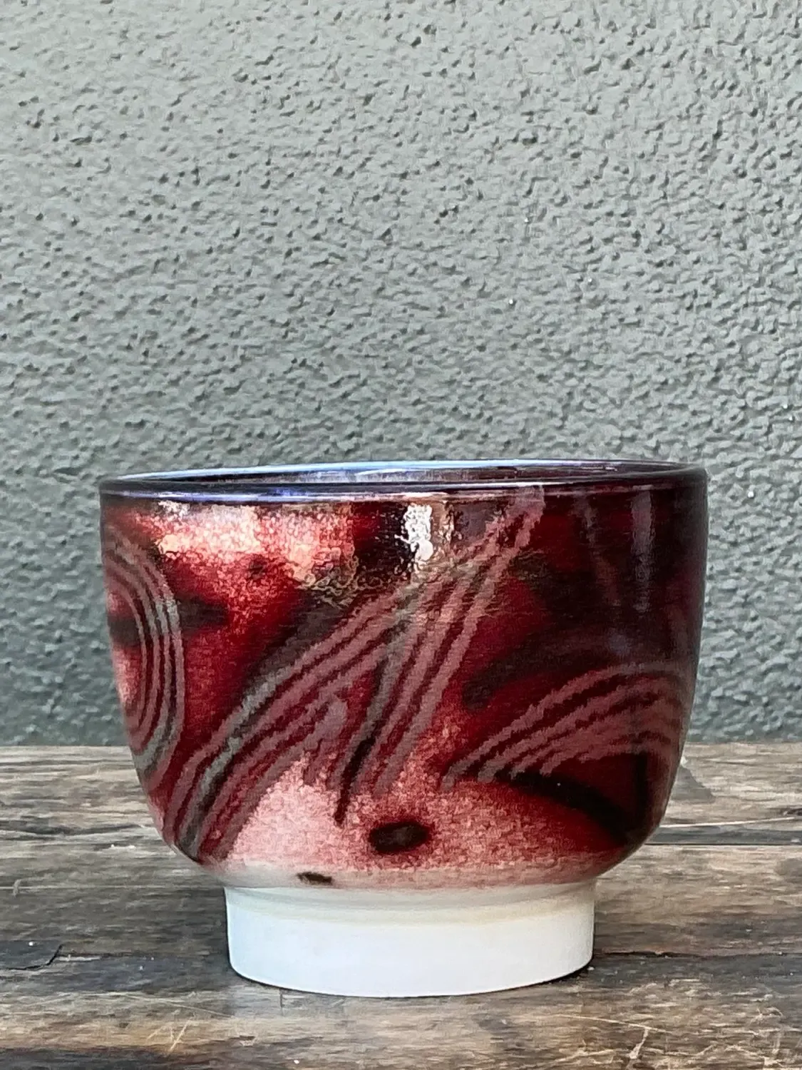 Vintage Original Studio Pottery Bowl - Pottery, 4.5W x 3.75H — additional photo 2
