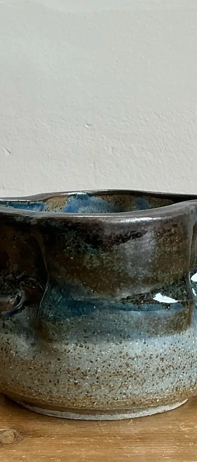 Vintage Original Studio Pottery Bowl - Pottery, 4W x 3H