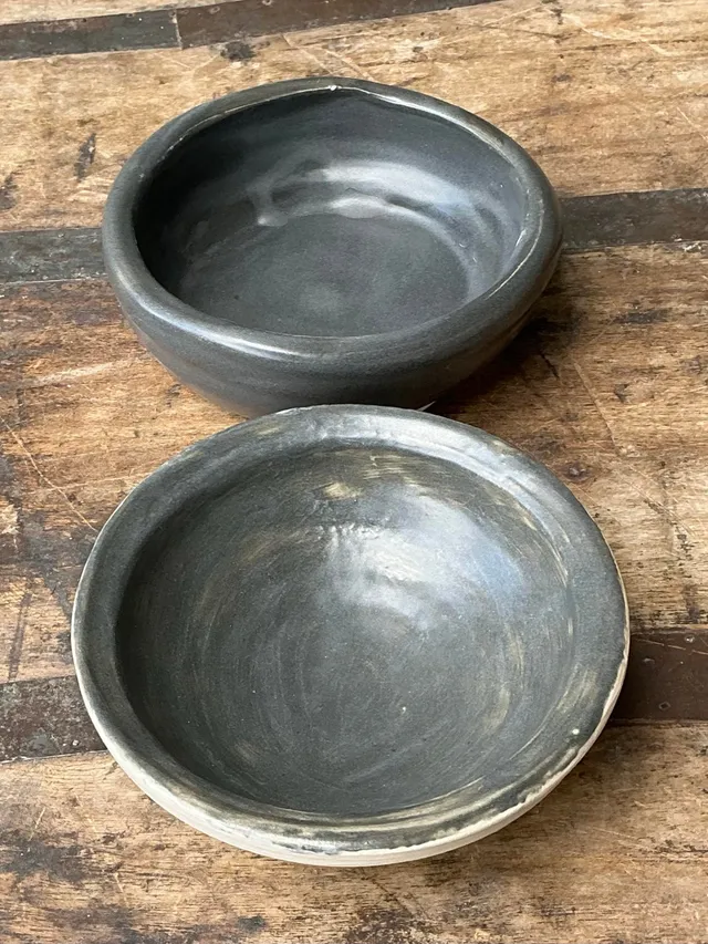 Vintage Original Studio Pottery Bowls - Set of 2 — additional photo 8