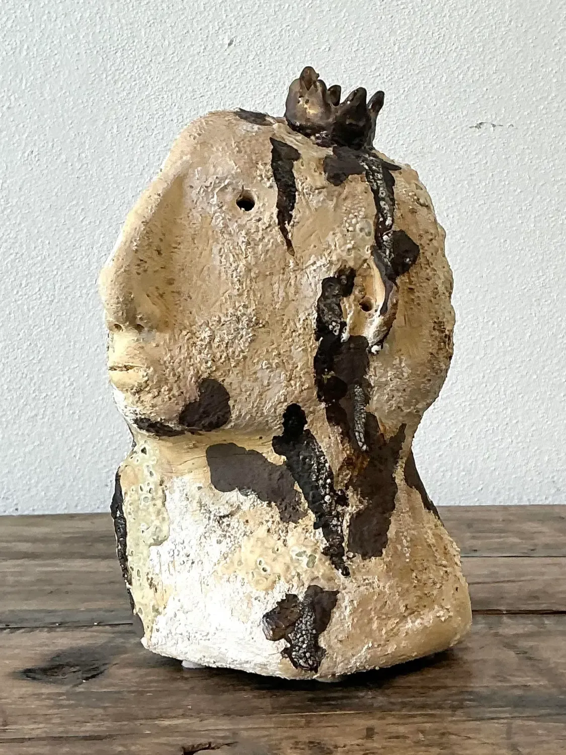 Vintage Original Studio Pottery Bust — additional photo 1