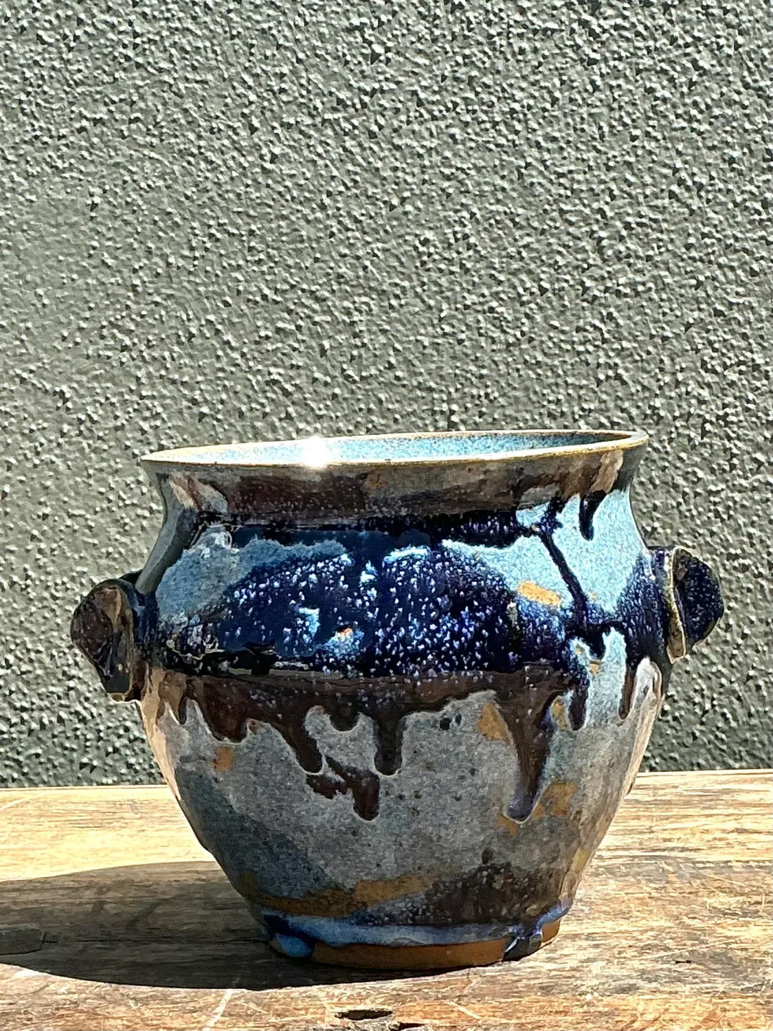 Vintage Original Studio Pottery Cache Pot — additional photo 2