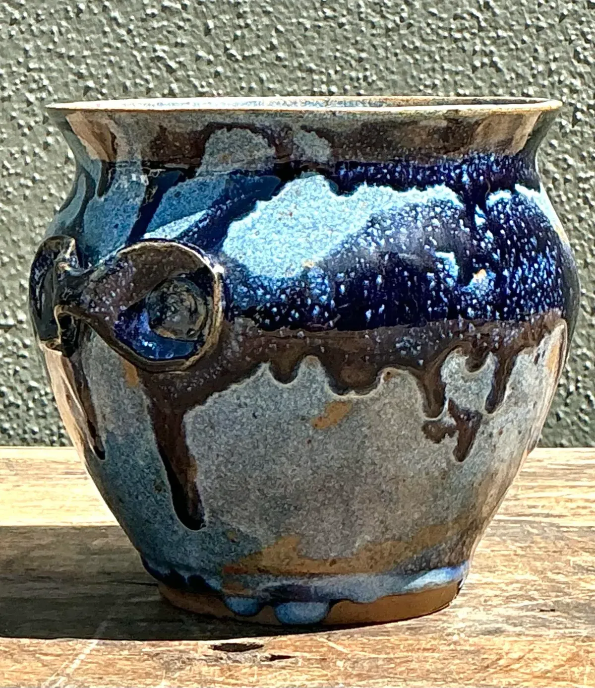 Vintage Original Studio Pottery Cache Pot — additional photo 3