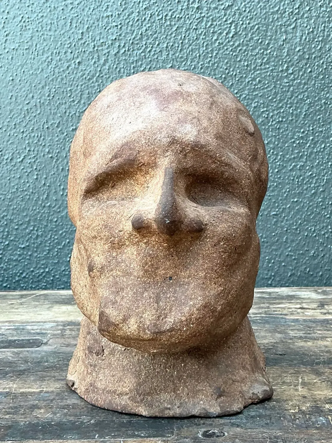 Vintage Original Studio Pottery Head Sculpture — additional photo 4