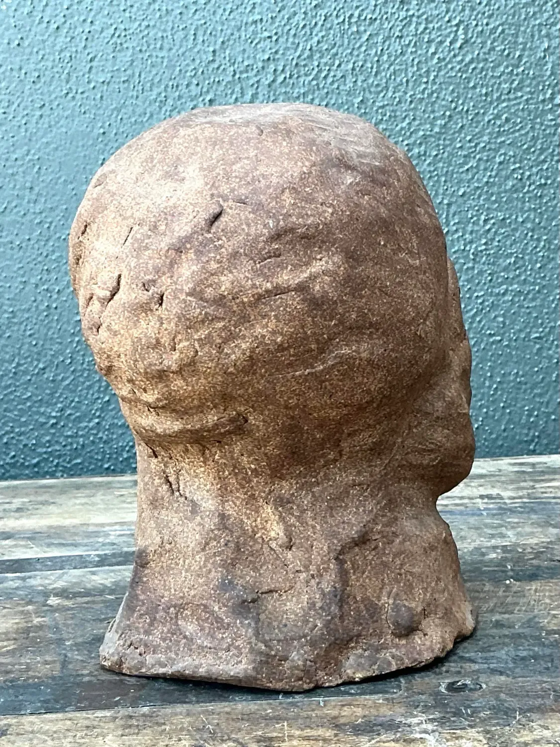 Vintage Original Studio Pottery Head Sculpture — additional photo 8