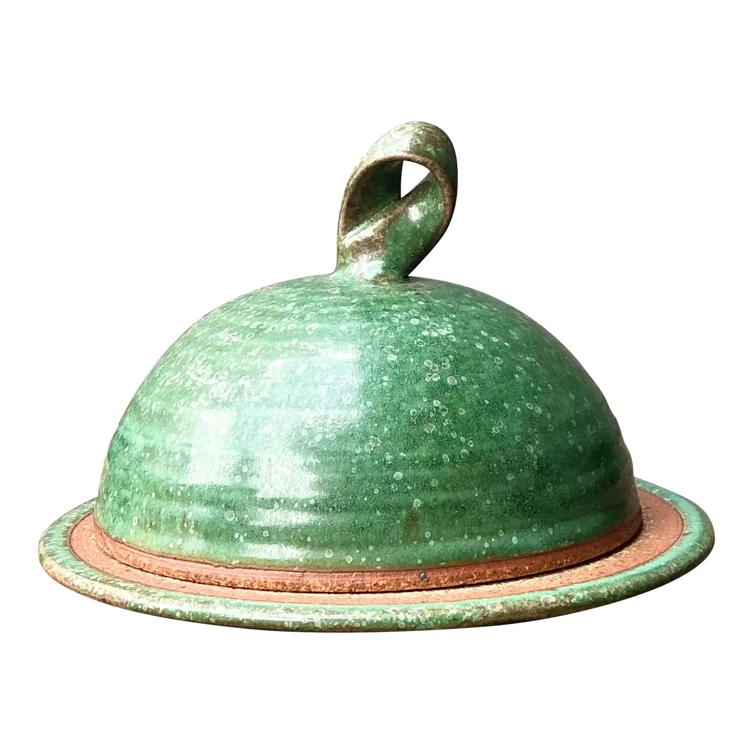 Vintage Original Studio Pottery Lidded Serving Dish — additional photo 1