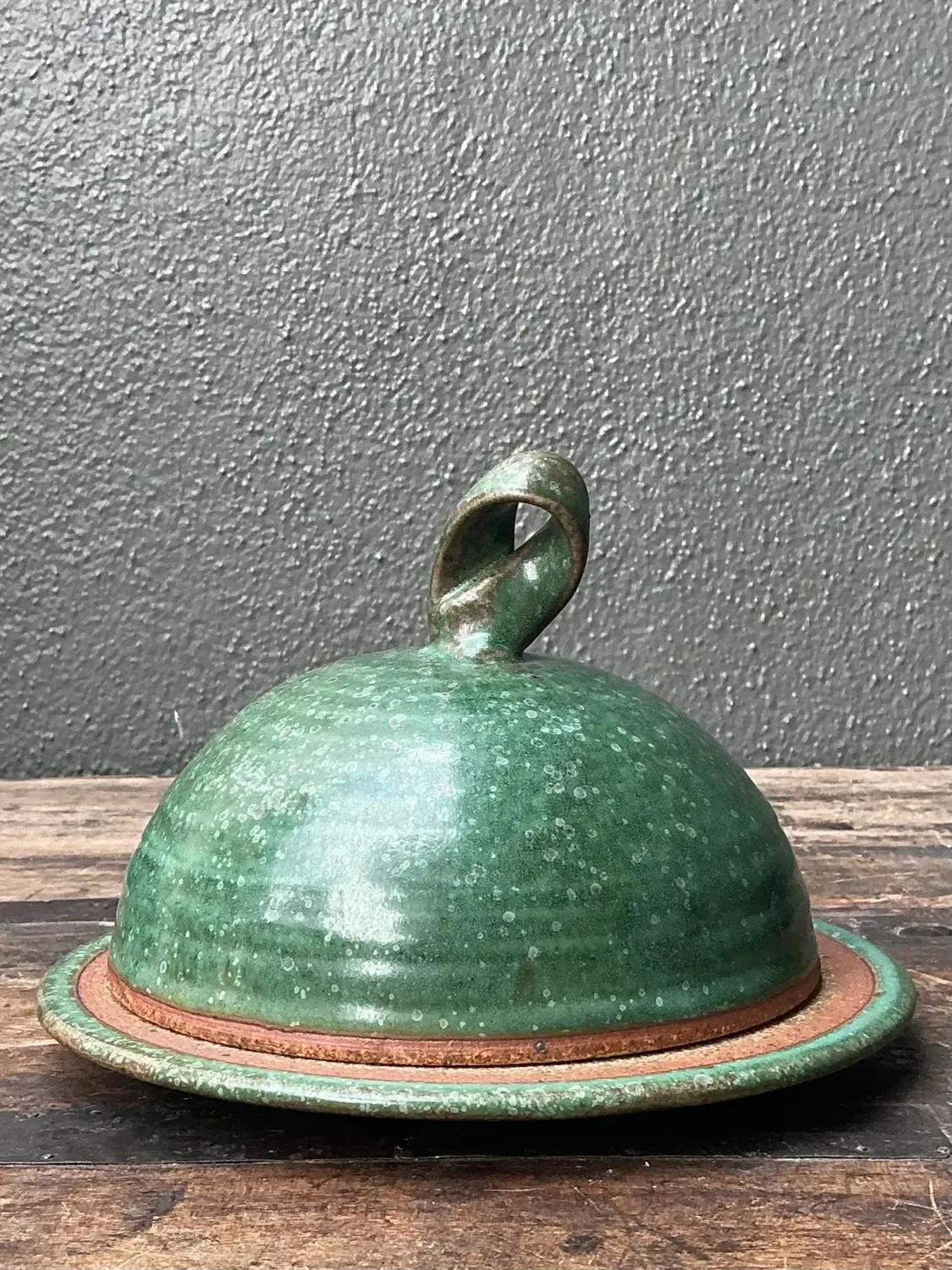 Vintage Original Studio Pottery Lidded Serving Dish — additional photo 3
