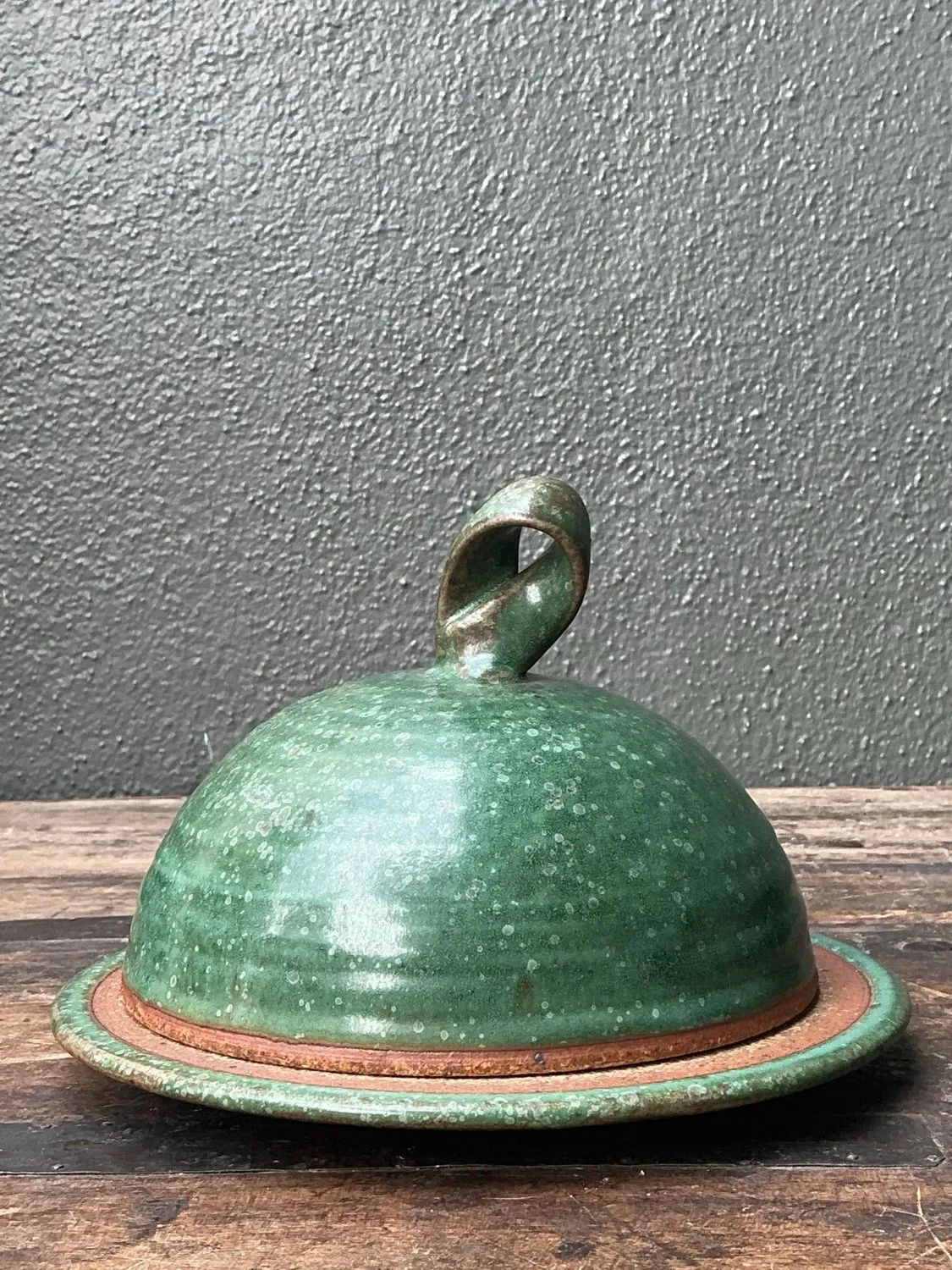 Vintage Original Studio Pottery Lidded Serving Dish — additional photo 4
