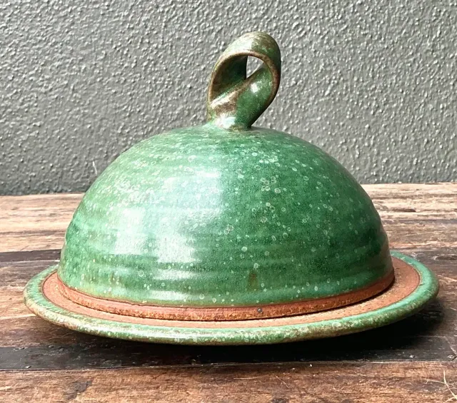 Vintage Original Studio Pottery Lidded Serving Dish — additional photo 5