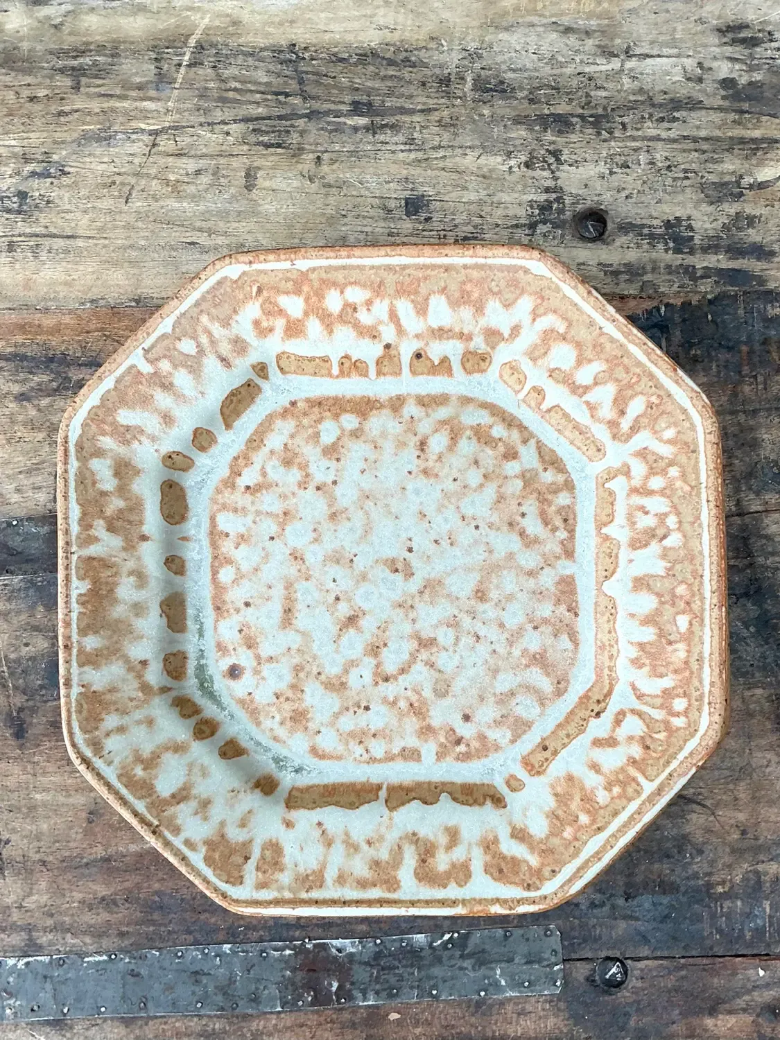 Vintage Original Studio Pottery Salad Plated - Set of 6 — additional photo 4