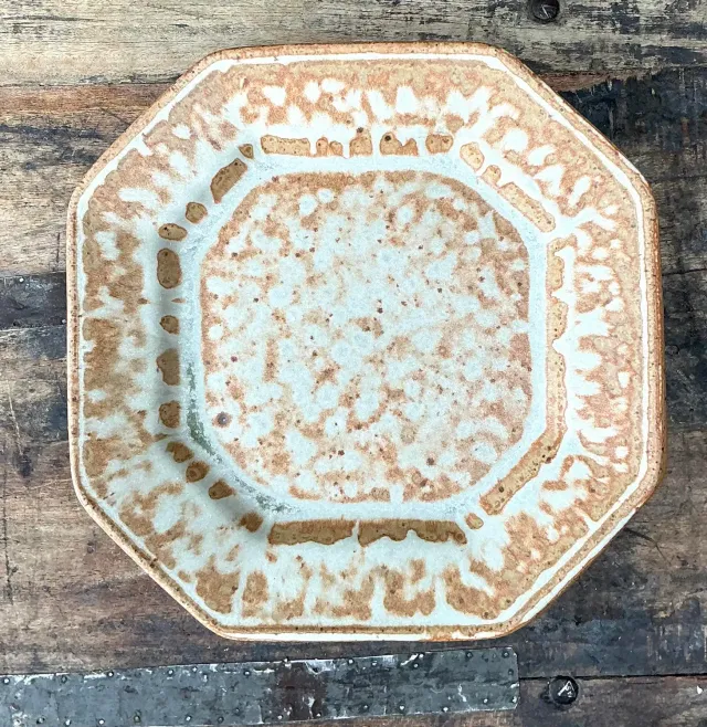 Vintage Original Studio Pottery Salad Plated - Set of 6 — additional photo 6