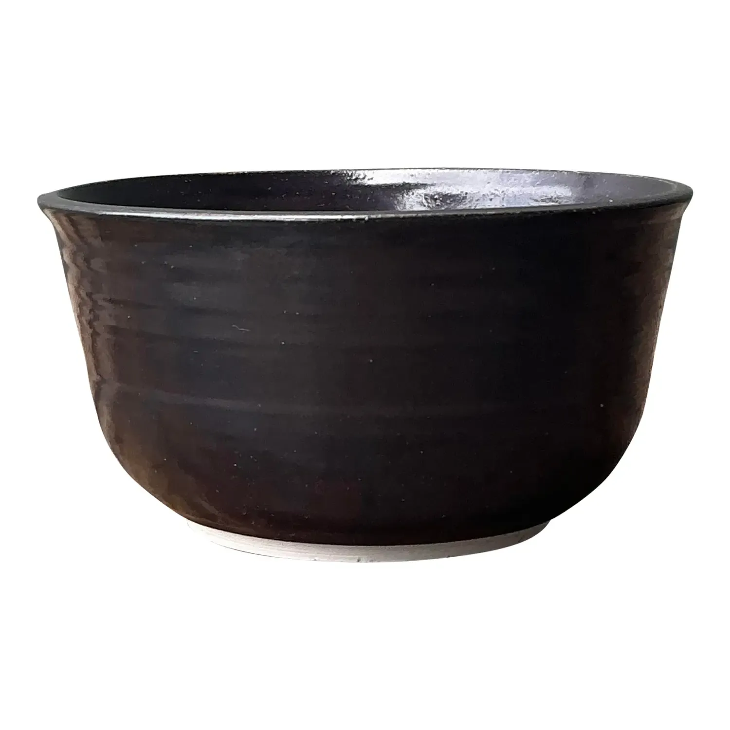 Vintage Original Studio Pottery Shadow Glaze Bowl — additional photo 1