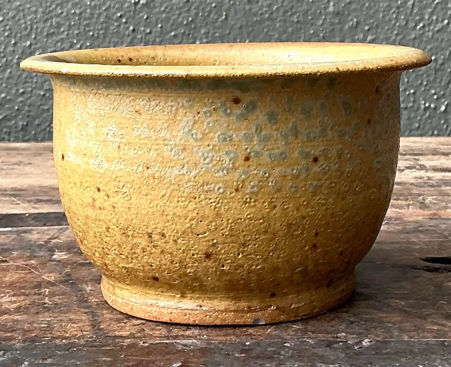 Vintage Original Studio Pottery Speckled Bowl — additional photo 4