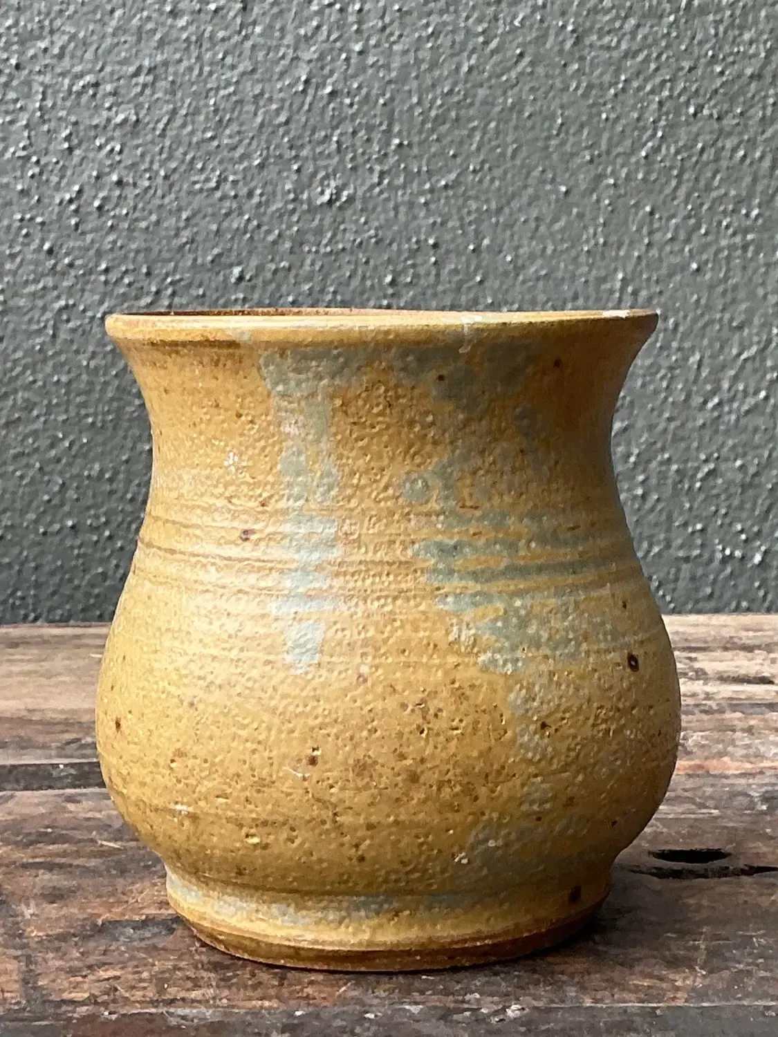 Vintage Original Studio Pottery Speckled Vase — additional photo 2