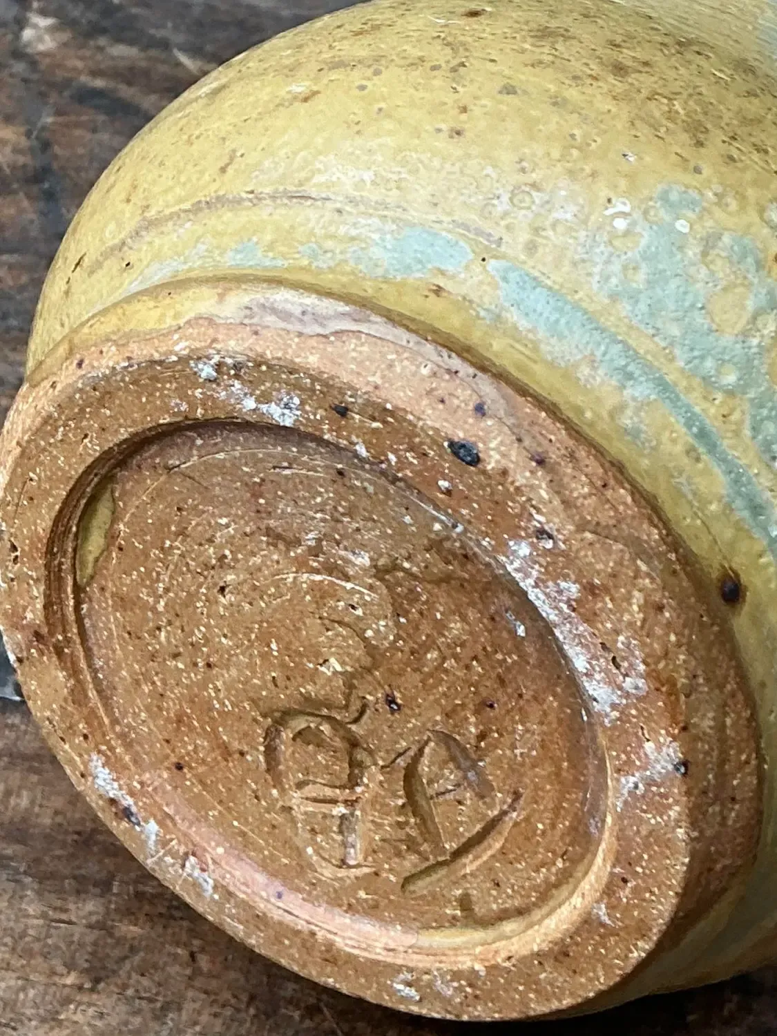 Vintage Original Studio Pottery Speckled Vase — additional photo 3