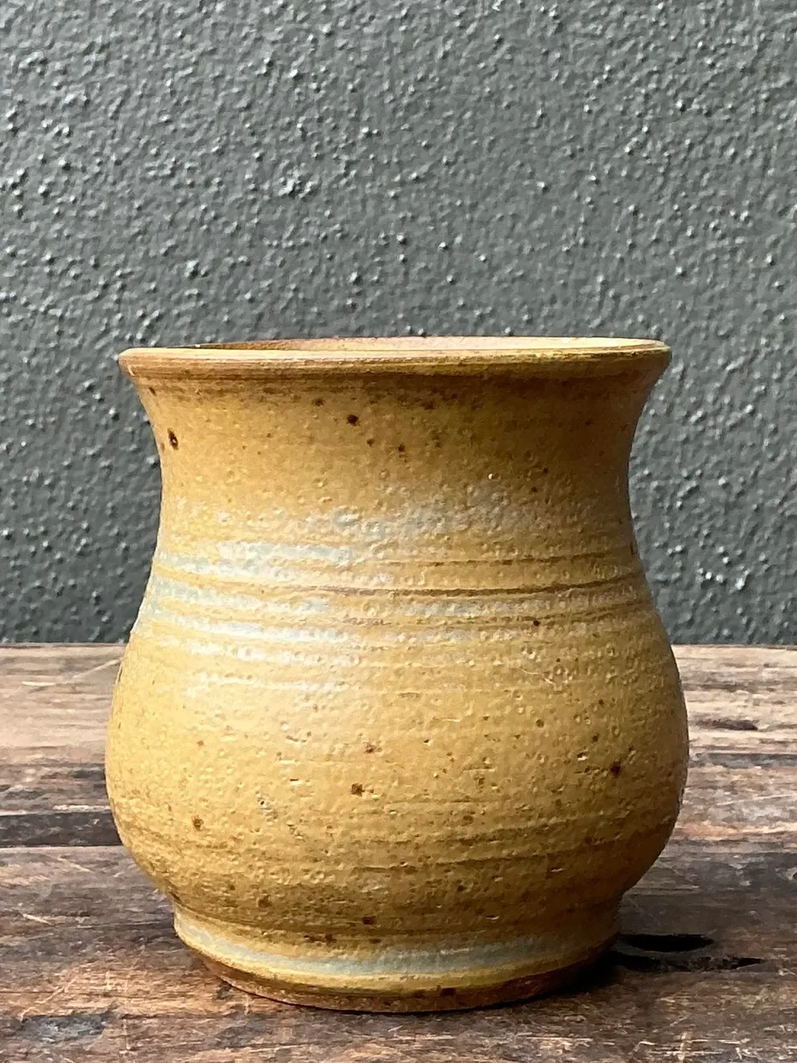 Vintage Original Studio Pottery Speckled Vase — additional photo 7