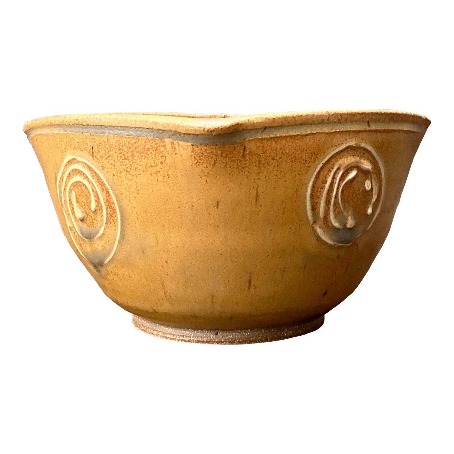 Vintage Original Studio Pottery Swirl Bowl — additional photo 5