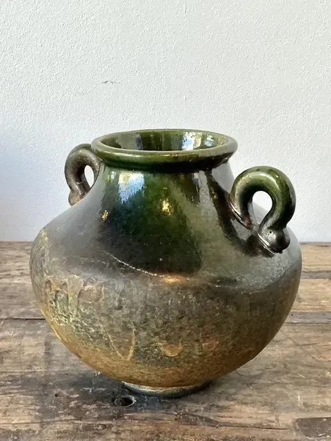 Vintage Original Studio Pottery Two Handle Vase — additional photo 6