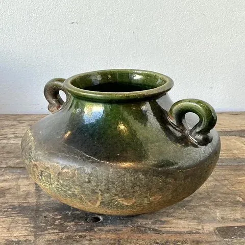 Vintage Original Studio Pottery Two Handle Vase — additional photo 8