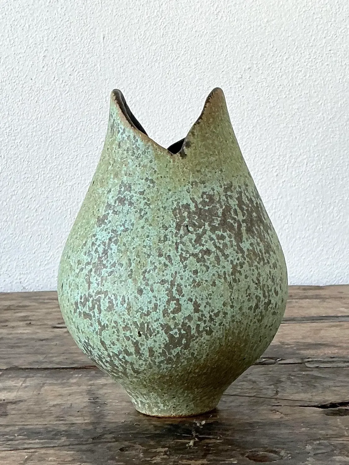 Vintage Original Studio Pottery Vase - Pottery, 3.75W x 5.5H — additional photo 5