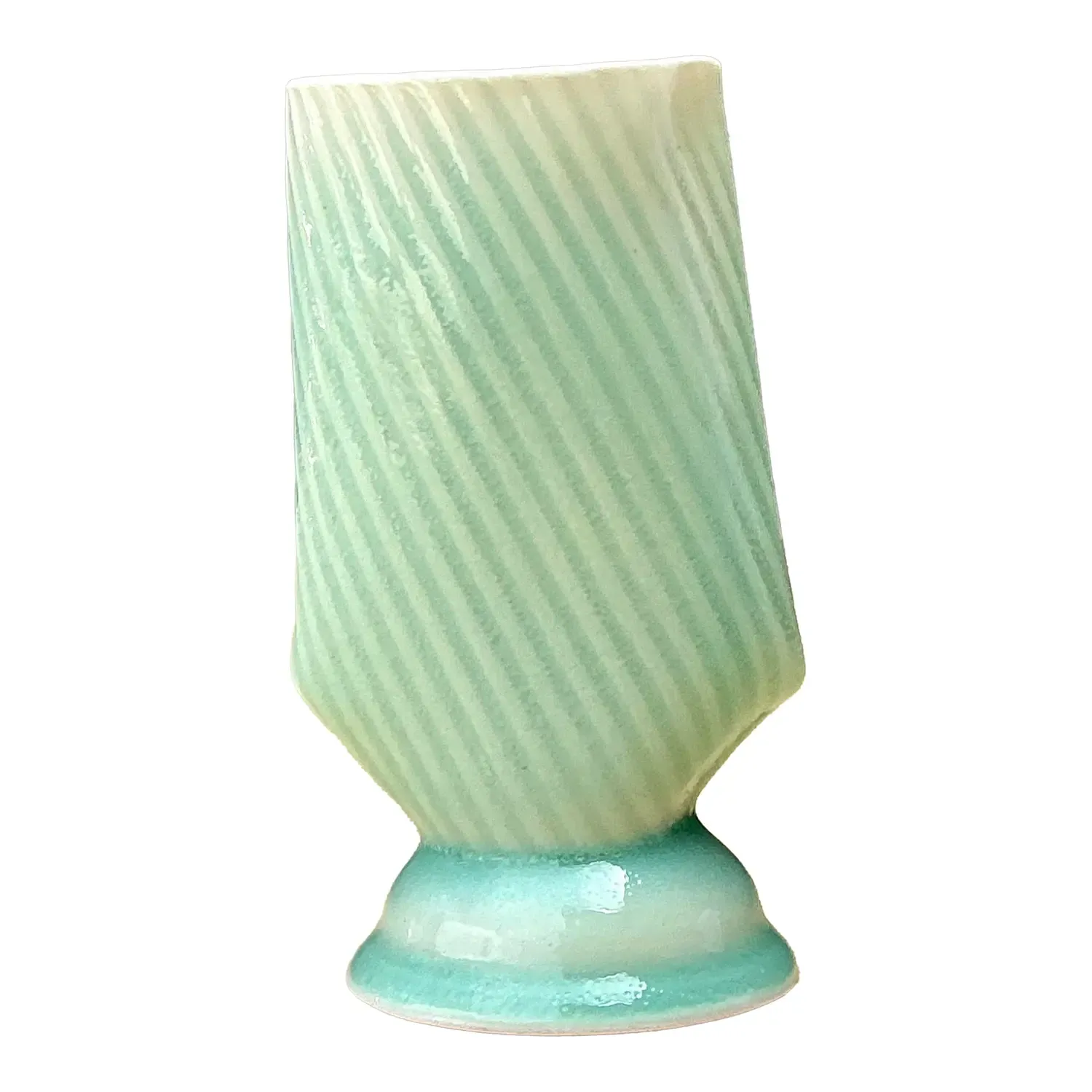 Vintage Original Studio Pottery Vase - Pottery, 3.25W x 6H