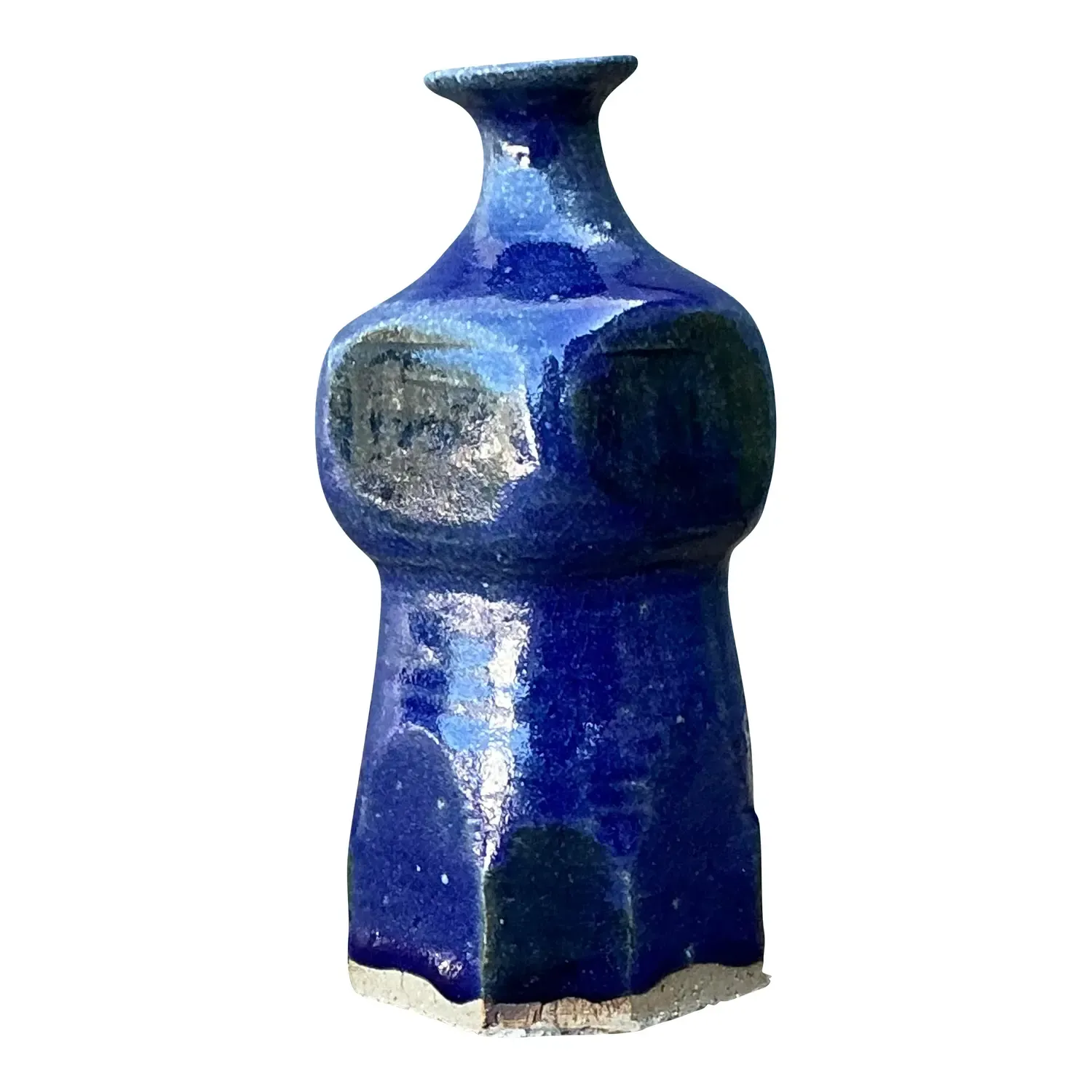 Vintage Original Studio Pottery Vase - Pottery, 2.75W x 6.5H — additional photo 1