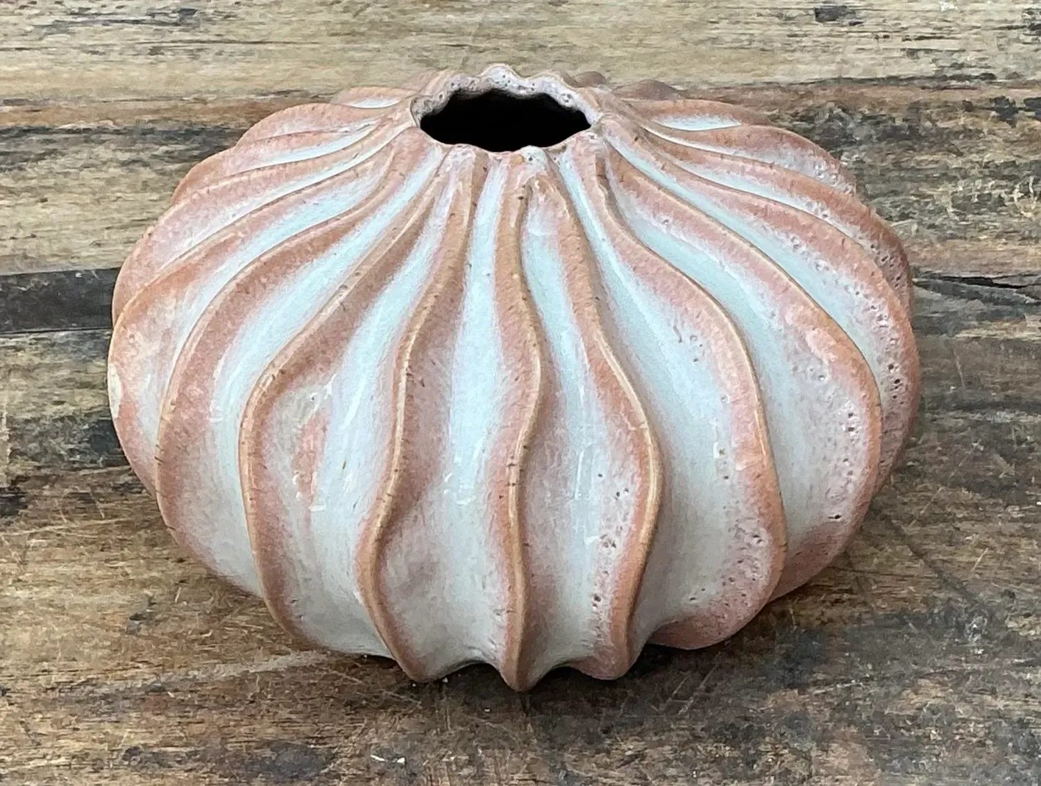 Vintage Original Studio Pottery Vase - Pottery, 5.5W x 3.25H — additional photo 3