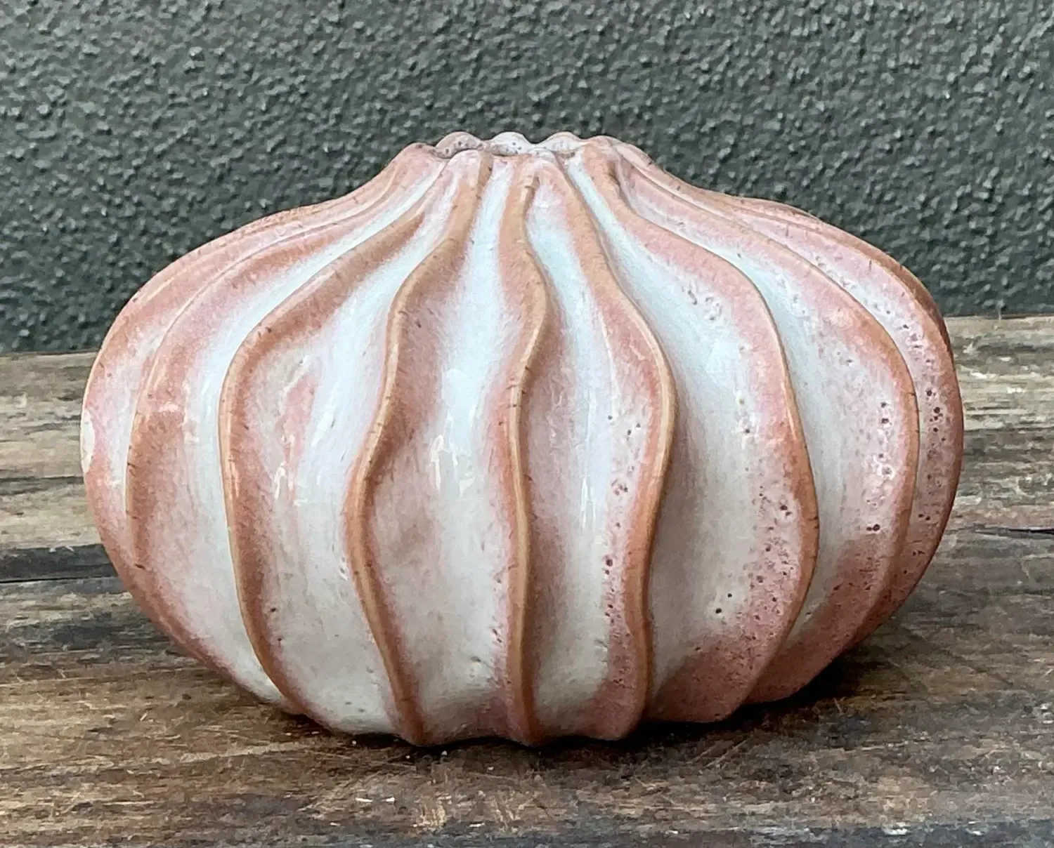 Vintage Original Studio Pottery Vase - Pottery, 4.25W x 4.25H — additional photo 3