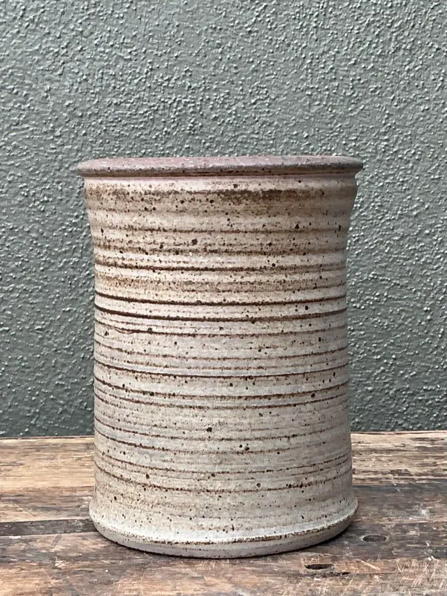Vintage Original Studio Pottery Vase - Pottery, 6.75W x 8.5H — additional photo 6