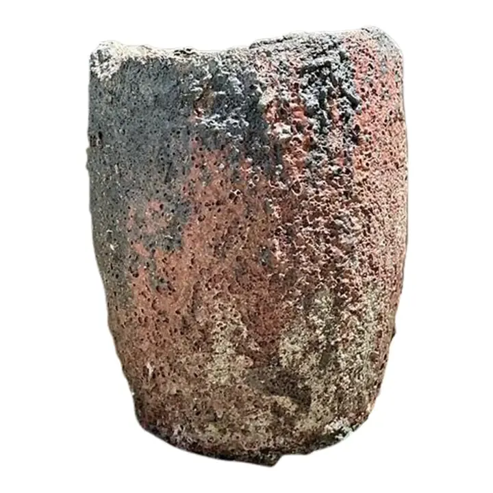 Vintage Patinated Lava Glaze Planter — additional photo 1