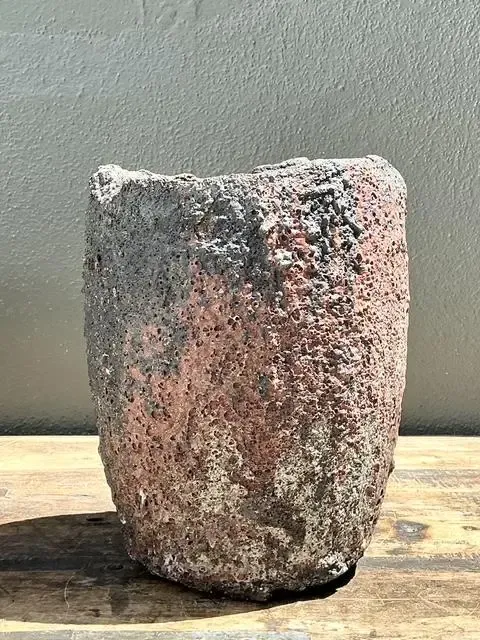Vintage Patinated Lava Glaze Planter — additional photo 6