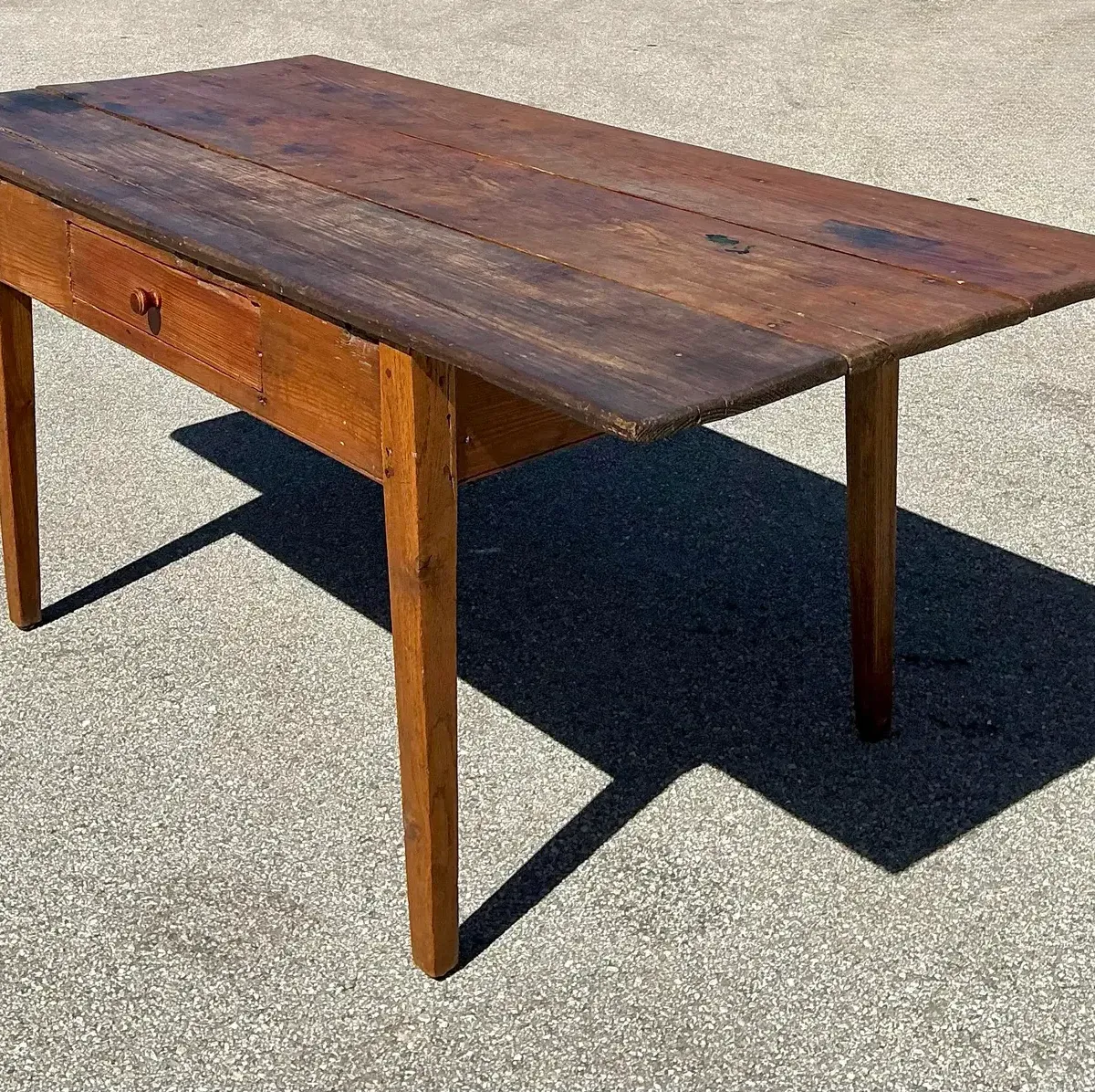 Vintage Plank Farm Table