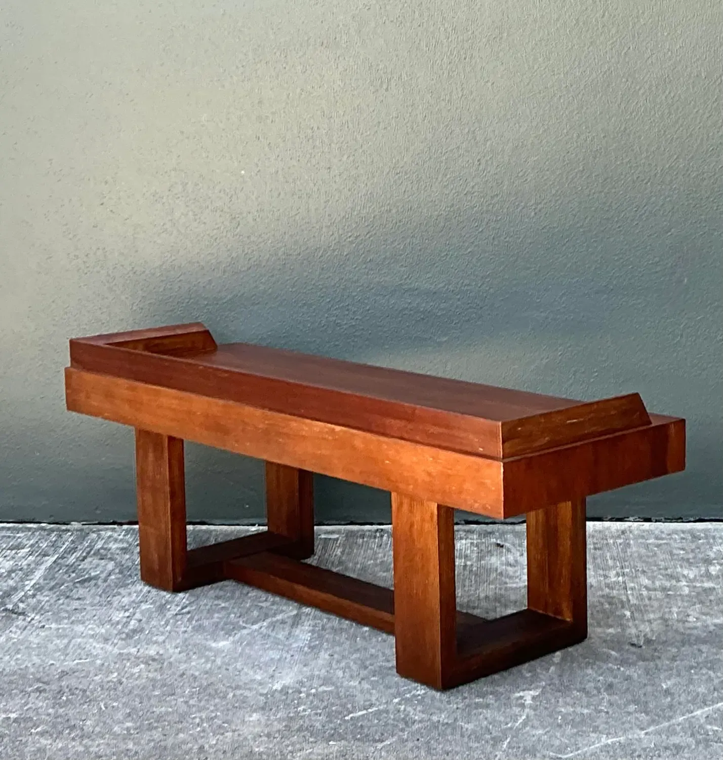 Vintage Plank Wood Coffee Table — additional photo 4