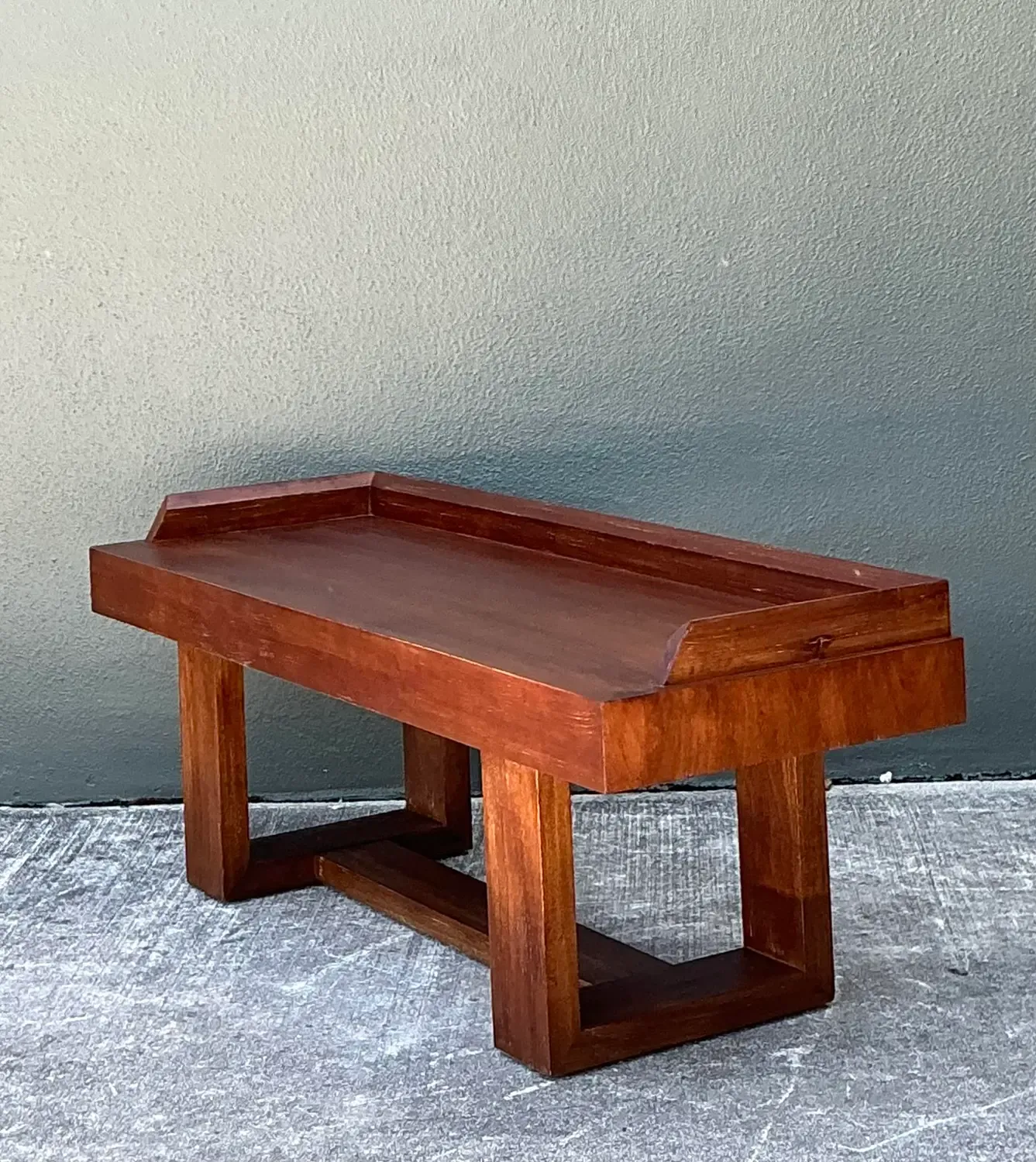 Vintage Plank Wood Coffee Table — additional photo 5