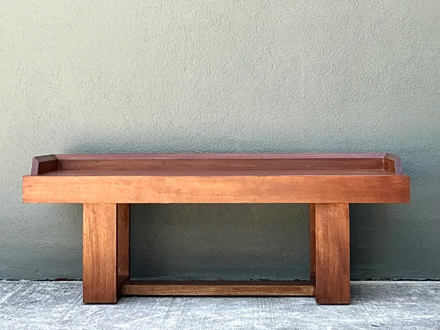 Vintage Plank Wood Coffee Table — additional photo 7
