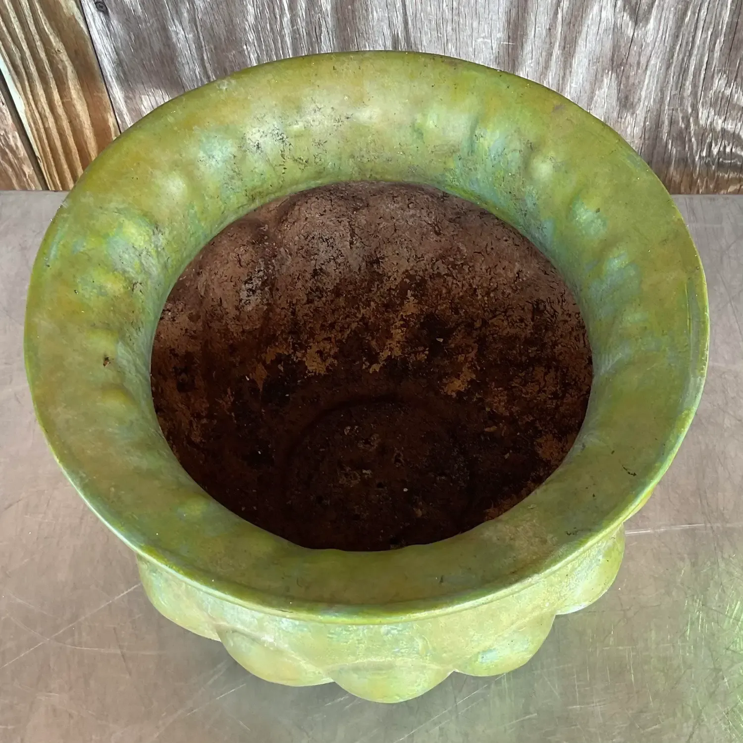 Vintage Pooh Painted Terra Cotta Planter — additional photo 4