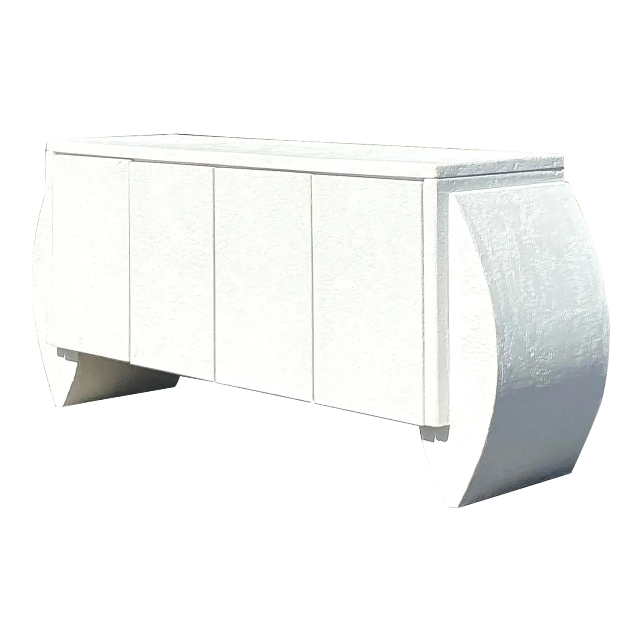 Vintage Postmodern Plaster Credenza