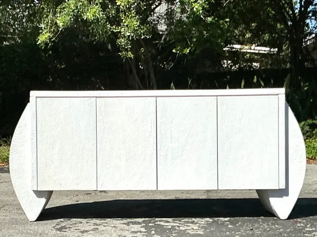 Vintage Postmodern Plaster Credenza — additional photo 2