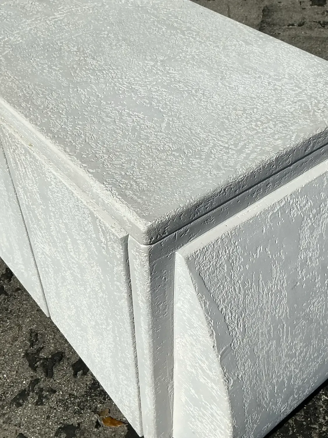 Vintage Postmodern Plaster Credenza — additional photo 4