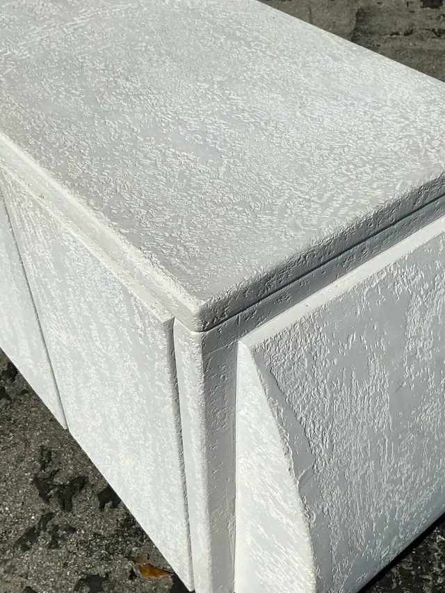 Vintage Postmodern Plaster Credenza — additional photo 4