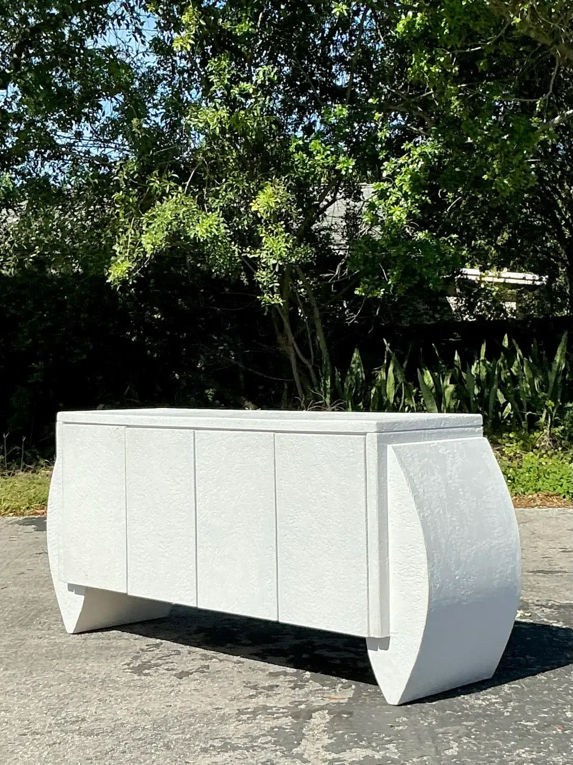 Vintage Postmodern Plaster Credenza — additional photo 6