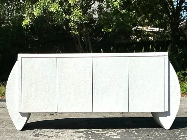 Vintage Postmodern Plaster Credenza — additional photo 7